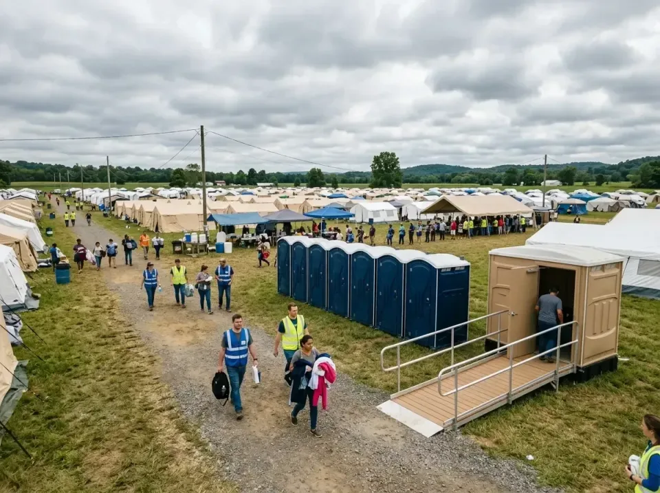 disaster-relief-camp-restrooms-010 — frequently asked questions, Dumpster & Portable Bathrooms Rental in Wellston, OH